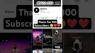 Thanx For 100 Subscribers 🥲❤ #trending #shorts #emotional #support