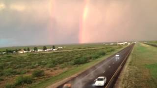 Rainbow near Fort Stockton