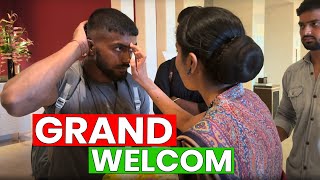 Ankit Baiyanpuria Grand Welcome In Mumbai | 75 Hard Challenge | Ram Ram Bhai Sarya Ne | 75 Hard