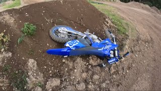 Fyling Over A Berm At Moto Pacifc On My YZ125