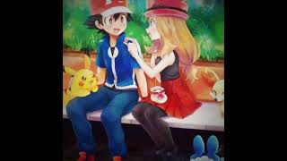 Ash X Serena edit - Ash X Serena love story 💕 - Ash Love Serena #ashxserena#pokemonxy#viralshort