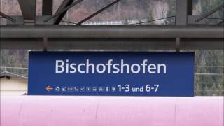 ÖBB Bahnhofsansagen Bischofshofen - Teil 2 (Chris Lohner)