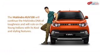 Mahindra KUV100 Specs and Features | CarKhabri.com