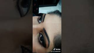 Perfect eye makeup by MUA crystal ladies salon