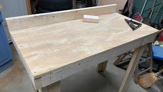 Building a work bench in 1-2 hours