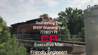 Railfanning The BNSF Brainerd Sub: 7/28/21