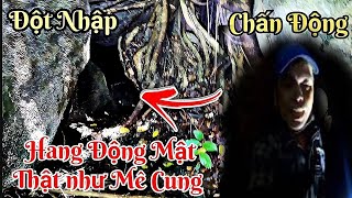 Quá bất ngờ trong Đường Hầm Mật Thất "khủng" như mê cung Chùa