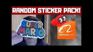 Opening A Random Super Mario Sticker Pack from Alibaba!