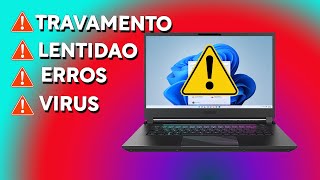 PC e NOTEBOOK TRAVANDO E LENTO ERROS E COM VIRUS - FAÇA A LIMPEZA