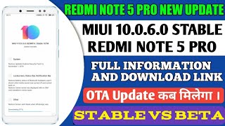 MIUI 10.0.6.0 UPDATE REDMI NOTE 5 PRO | NOTE 5 PRO 10.0.6.0 UPDATE