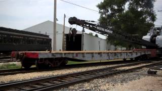 The Industrial Brownhurst Crane Car at the Illinois Railway Museum in Union Il.