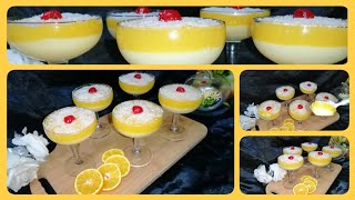 🍧🍰#تحلية_راقية# باردة 😋و منعشة😍 وسريعة بمقادير جد سهلة🍧