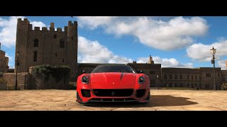 Forza Horizon 4 Ferrari 599xx Evo Beach Fun HDR 4K