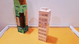 Unboxing and Review of Heku premium Quality Wooden Block Master for Kids gift