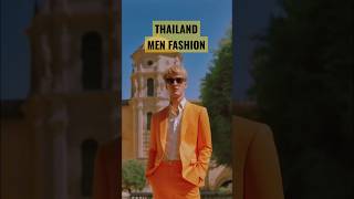 THAILAND MEN FASHION | ORANGE  #election #thailand #fashion #shorts #viral #trending #short #outfit