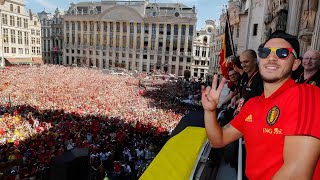 Jogadores da Bélgica viram Djs