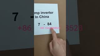 500pcs solar pump inverters for deliver محولات المضخات الشمسية biến tần bơm năng lượng mặt trời