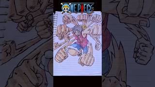 Desenhando (drawing) Monkey D. Luffy - Gomo Gomo Pistol - One Piece #onepiece #luffy