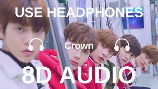 TXT (투모로우바이투게더) '어느날 머리에서 뿔이 자랐다 (CROWN)' (8D Audio)