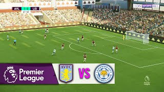 Aston Villa vs Leicester City - Premier League 2021/22 | PES 2021 Realism Mod Prediction