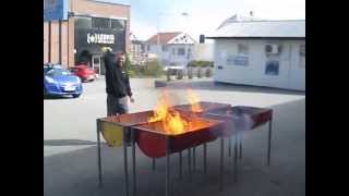 Test av tønnegrill