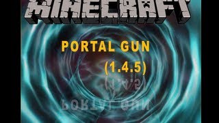 minecraft mods - portal gun mod for minecraft 1.4.2