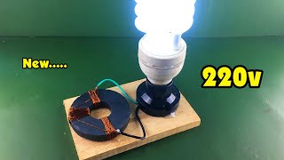 100% Generator Free Energy Self Running Using By Magnet With Copper Wire