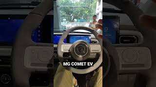 MG COMET EV's Interior #shorts