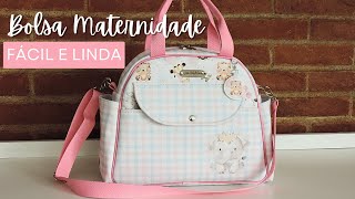 💕Bolsa  Maternidade  fácil e linda 💕