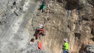 Hüdaverdi 6b, VII Tırmanıcı: Resul Bayrak İzmir Kaynaklar Kaya Tırmanışı Rock Climbing Turkey