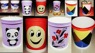 Diy flower pot// Plant pot ideas// Plant pot ideas using Recycled Material..