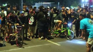 LAGA BERGENGSI BMX RACE‼️ Brandal vs Sabdi| Balap sepeda onthel Surabaya