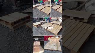 DIY PALLET BEDFRAME | Biggz Wood Trading 038 #diy #woodworking #furniture