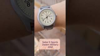 Seiko 5 Sports Desert Military JDM #wotd #watches #watchreviews #seiko #fieldwatch #seiko5 #time