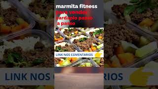 marmita fitness para vender cardapio passo a passo #shorts