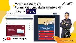 Membuat Microsite Perangkat Pembelajaran Interaktif