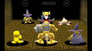 DIGIMON WORLD2-AKIRA'S DIGIMONS defeat GREYMON and his DIGIMONS and then defeat KIM and her DIGIMONS