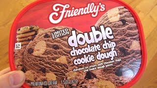 Friendly's Ice Cream - Double Chocolate Chip Cookie Dough Limited Edition