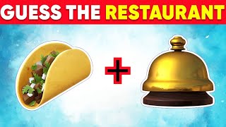 Guess the Fast Food Restaurant by Emoji? 🍔Ani's Quiz