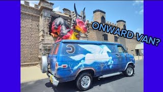 OUR REAL LIFE GUINEVERE VAN BUILD FROM THE MOVIE ONWARD PICS & VIDEO D & D QUEST dungeons & dragons