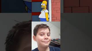 Homer  enganando  Bart  e Bart  enganando  Homer