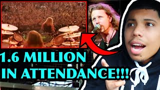 FIRST TIME WATCHING METALLICA LIVE! - METALLICA ENTER SANDMAN LIVE IN MOSCOW 1991 REACTION!