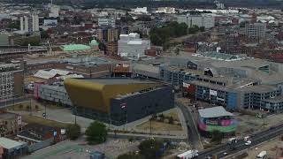 Hull city Centre eye in the sky style. #4K #drone #dronevideo