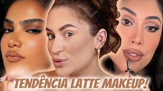 LATTE MAKEUP - MAQUIAGEM CAFÉ COM LEITE! Duda Fernandes