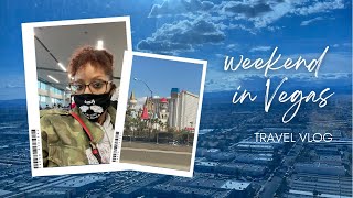 TRAVEL VLOG 2022| Weekend in Vegas DAY 1+ Airport Fun #thehungrypowertv #flewedout #atlantavlogger