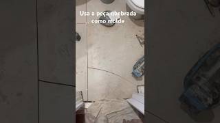 Dica quando quebrar a peça de porcelanato ou cerâmica