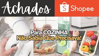 ACHADOS DA SHOPEE Utensílios para COZINHA que você não sabia que precisava | utensílios de cozinha|