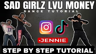 SAD GIRLZ LVU MONEY "JENNIE" * Step by Step tutorial on sad girlz lvu money in hindi *