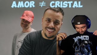 (REACCIÓN) CRUZ CAFUNE FT FLAVIO RODRIGUEZ - AMOR ≠ CRISTAL