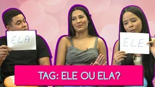 LAURA BRITO É DESORGANIZADA? | tag ele ou ela | Thaynara OG